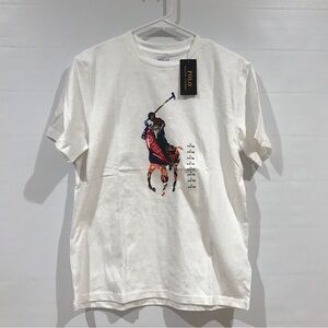 Polo Ralph Lauren Boys White T-Shirt Short Sleeves